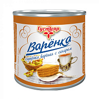 Варенка. Сгущенка вареная с сахаром, 4%, 370 г