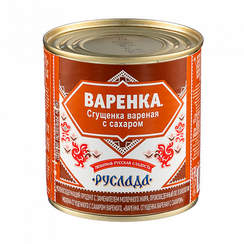 Варенка. Сгущенка вареная с сахаром 4%, 370 г