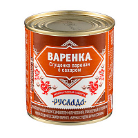 Варенка. Сгущенка вареная с сахаром 4%, 370 г